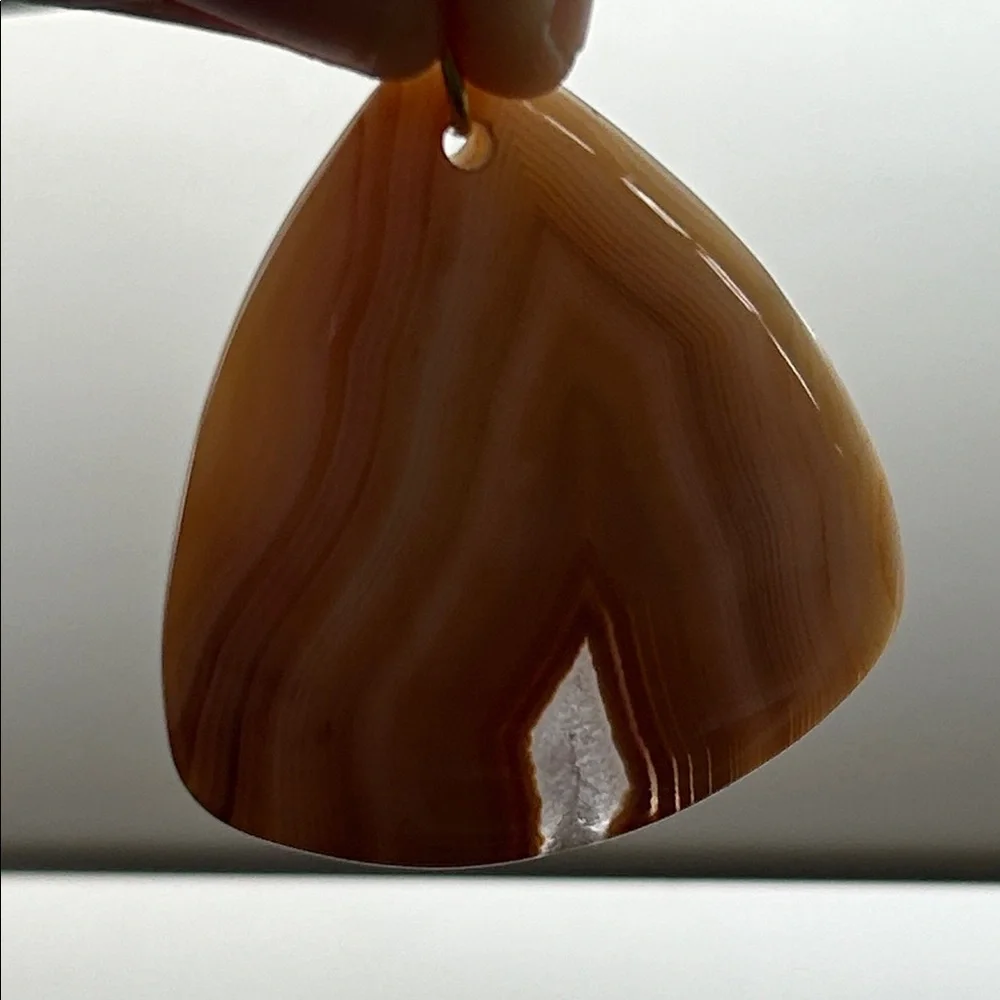 🖤Natural Agate stone Pendant - Picture 9 of 13